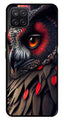 Owl Design Metal Mobile Case for Samsung Galaxy A12   (Design No -26)