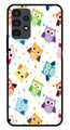 Owls Pattern Metal Mobile Case for Samsung Galaxy A13 4G   (Design No -20)