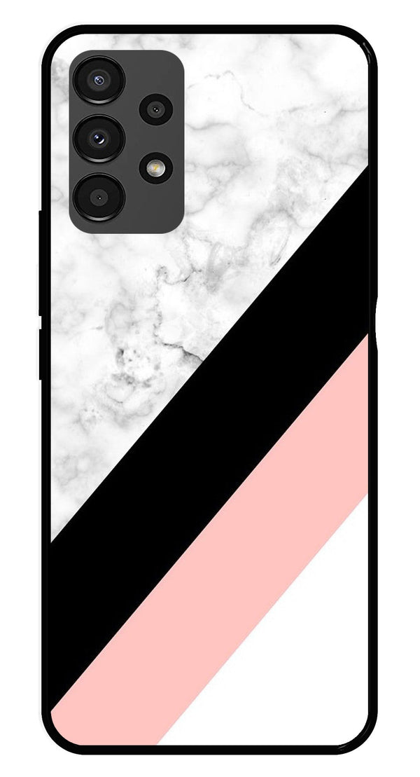 Marble Design Metal Mobile Case for Samsung Galaxy A13 4G   (Design No -24)