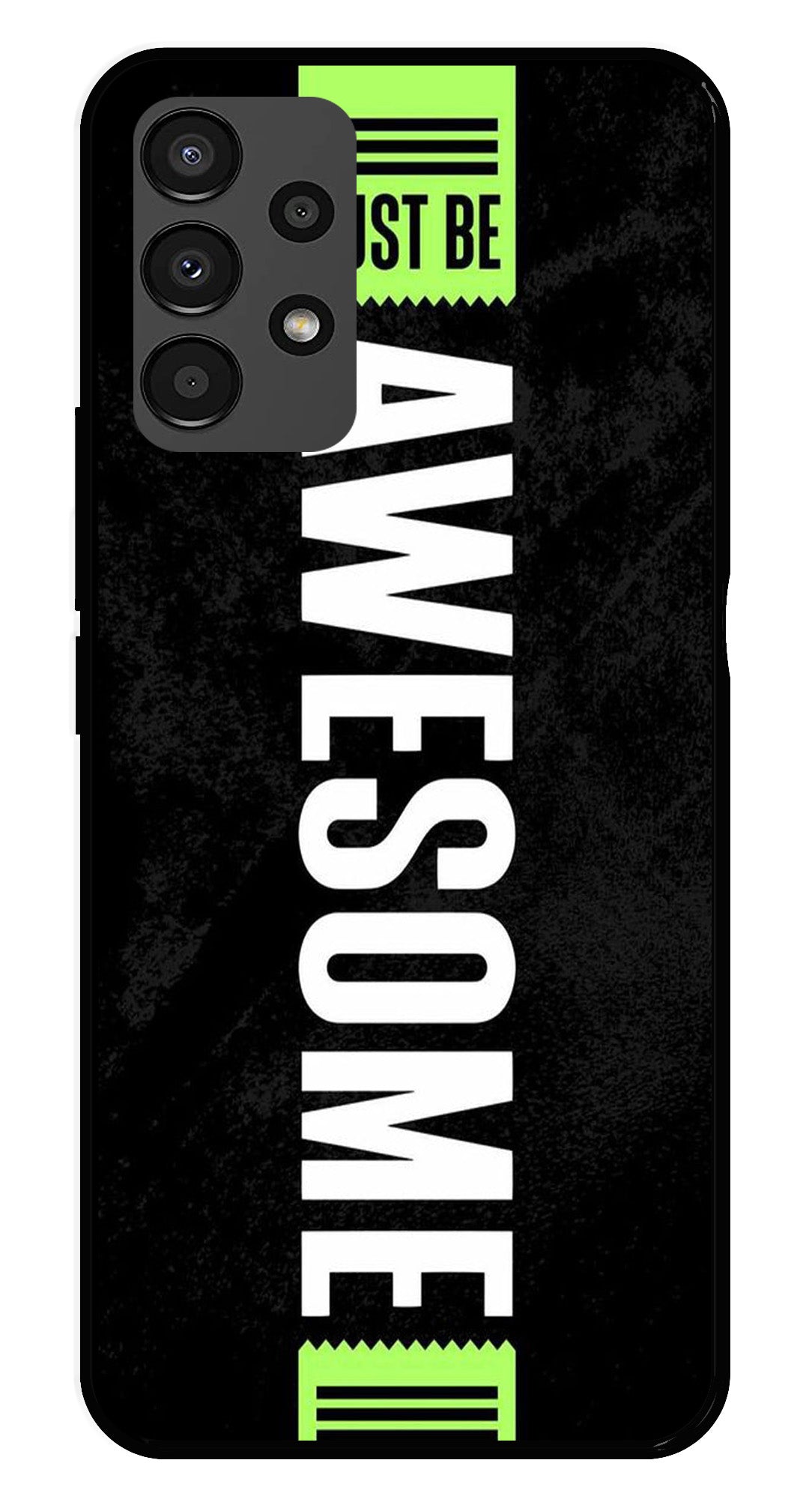Awesome Metal Mobile Case for Samsung Galaxy A13 4G   (Design No -33)