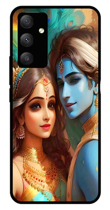 Lord Radha Krishna Metal Mobile Case for Samsung Galaxy A34