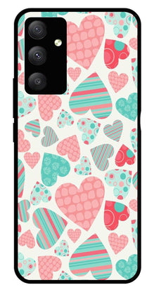 Hearts Pattern Metal Mobile Case for Samsung Galaxy A14 5G