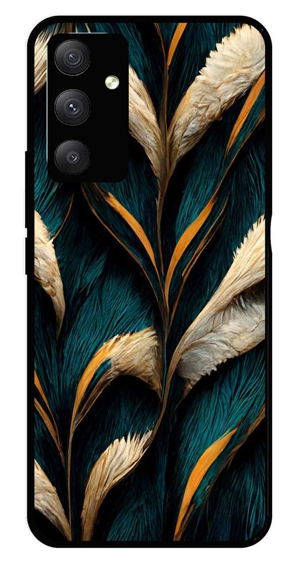 Feathers Metal Mobile Case for Samsung Galaxy A13 5G   (Design No -30)