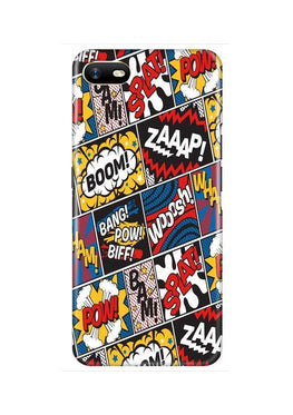 Boom Mobile Back Case for Oppo A1K(Design - 302)