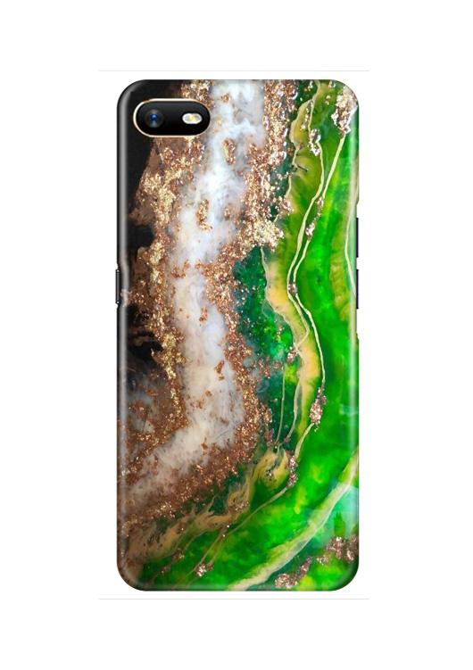 Marble Texture Mobile Back Case for Oppo A1K  (Design - 307)