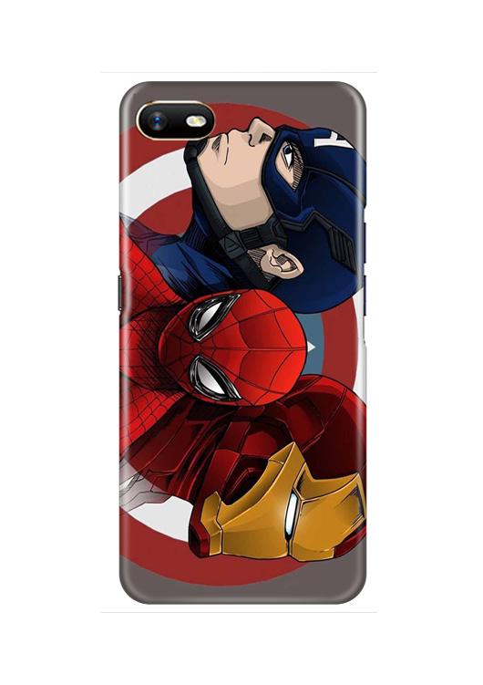 Superhero Mobile Back Case for Oppo A1K  (Design - 311)