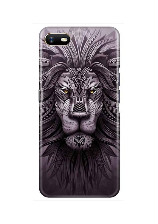 Lion Mobile Back Case for Oppo A1K  (Design - 315)