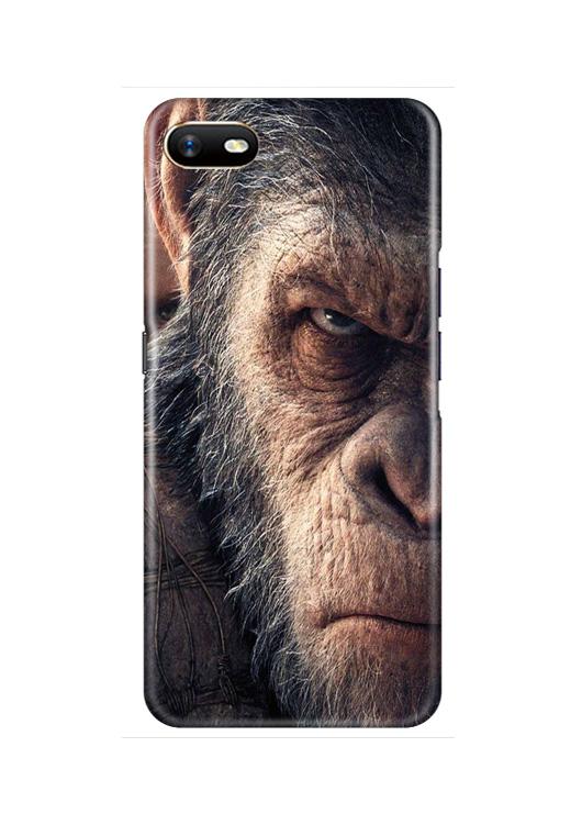 Angry Ape Mobile Back Case for Oppo A1K  (Design - 316)