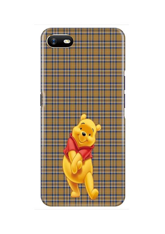 Pooh Mobile Back Case for Oppo A1K  (Design - 321)