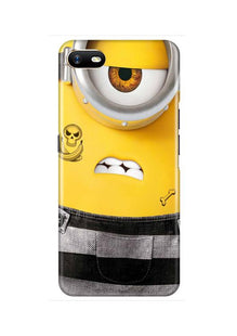 Minion Mobile Back Case for Oppo A1K  (Design - 324)