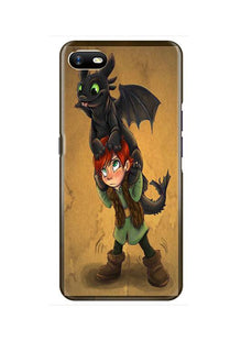 Dragon Mobile Back Case for Oppo A1K  (Design - 336)