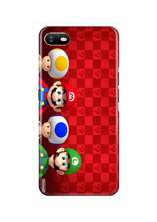Mario Mobile Back Case for Oppo A1K  (Design - 337)