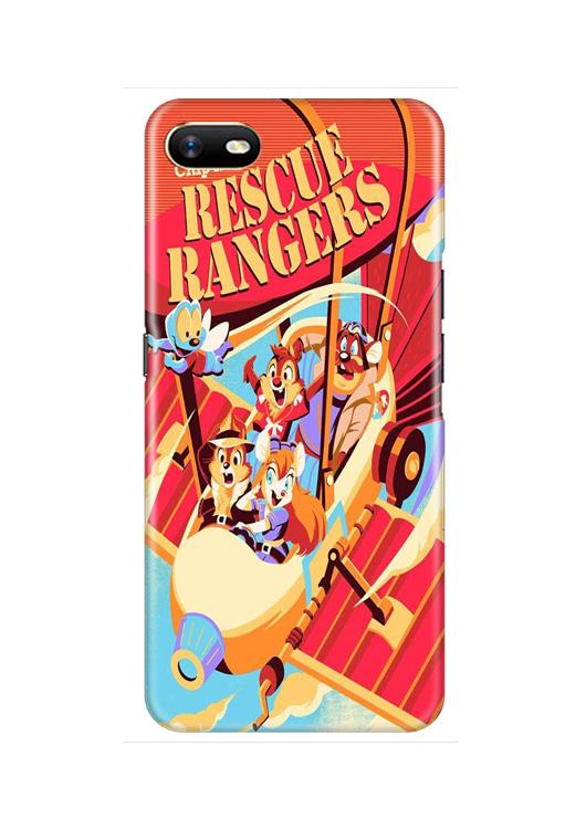 Rescue Rangers Mobile Back Case for Oppo A1K  (Design - 341)