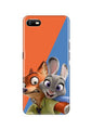 Cartoon Mobile Back Case for Oppo A1K  (Design - 346)