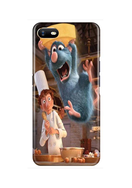 Ratatouille Mobile Back Case for Oppo A1K  (Design - 347)