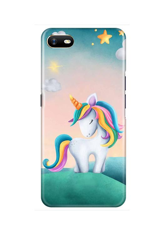 Unicorn Mobile Back Case for Oppo A1K  (Design - 366)