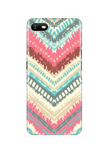 Pattern Mobile Back Case for Oppo A1K  (Design - 368)