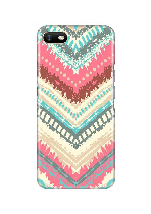 Pattern Mobile Back Case for Oppo A1K  (Design - 368)