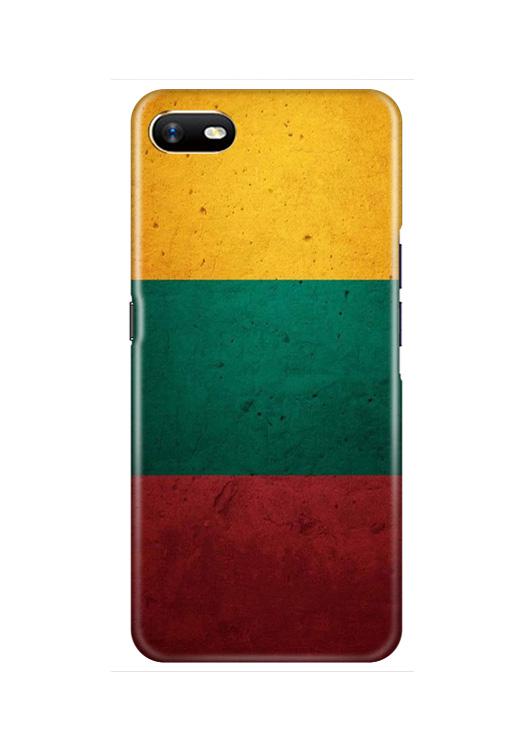Color Pattern Mobile Back Case for Oppo A1K  (Design - 374)