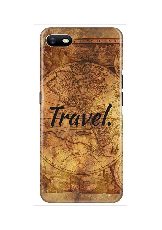 Travel Mobile Back Case for Oppo A1K  (Design - 375)