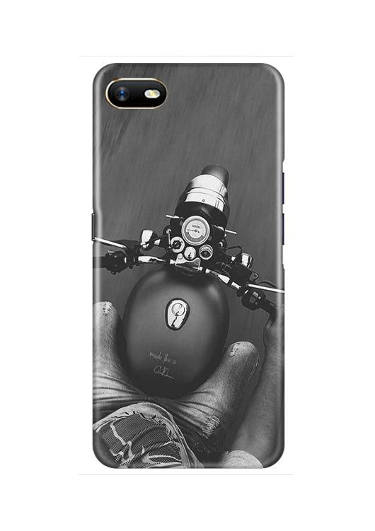 Royal Enfield Mobile Back Case for Oppo A1K  (Design - 382)