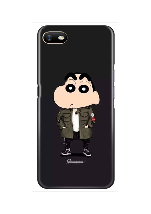 Shin Chan Mobile Back Case for Oppo A1K  (Design - 391)