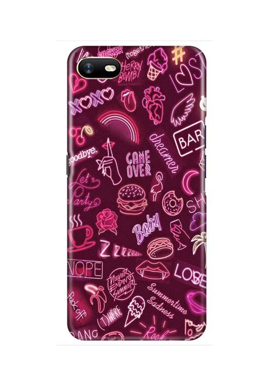 Party Theme Mobile Back Case for Oppo A1K  (Design - 392)