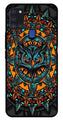 Owl Pattern Metal Mobile Case for Samsung Galaxy A21s   (Design No -42)