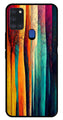 Modern Art Colorful Metal Mobile Case for Samsung Galaxy A21s   (Design No -47)