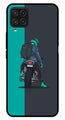 Bike Lover Metal Mobile Case for Samsung Galaxy A22 4G   (Design No -05)