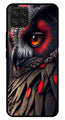 Owl Design Metal Mobile Case for Samsung Galaxy A22 4G   (Design No -26)