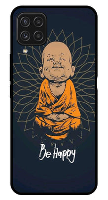 Be Happy Metal Mobile Case for Samsung Galaxy A22 4G