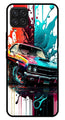 Vintage Car Metal Mobile Case for Samsung Galaxy A22 4G   (Design No -29)