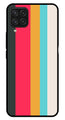 Muted Rainbow Metal Mobile Case for Samsung Galaxy A22 4G   (Design No -31)