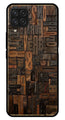 Alphabets Metal Mobile Case for Samsung Galaxy A22 4G   (Design No -32)