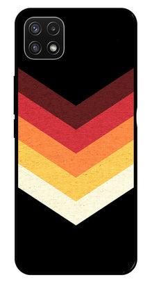 MultiColor Arrow Metal Mobile Case for Samsung Galaxy A22 5G