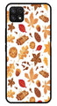 Autumn Leaf Metal Mobile Case for Samsung Galaxy A22 5G   (Design No -19)