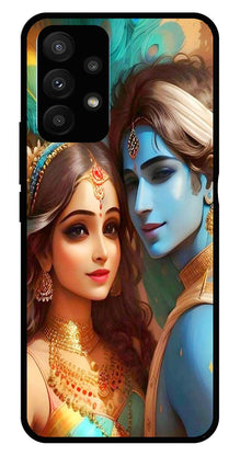 Lord Radha Krishna Metal Mobile Case for Samsung Galaxy A23 5G