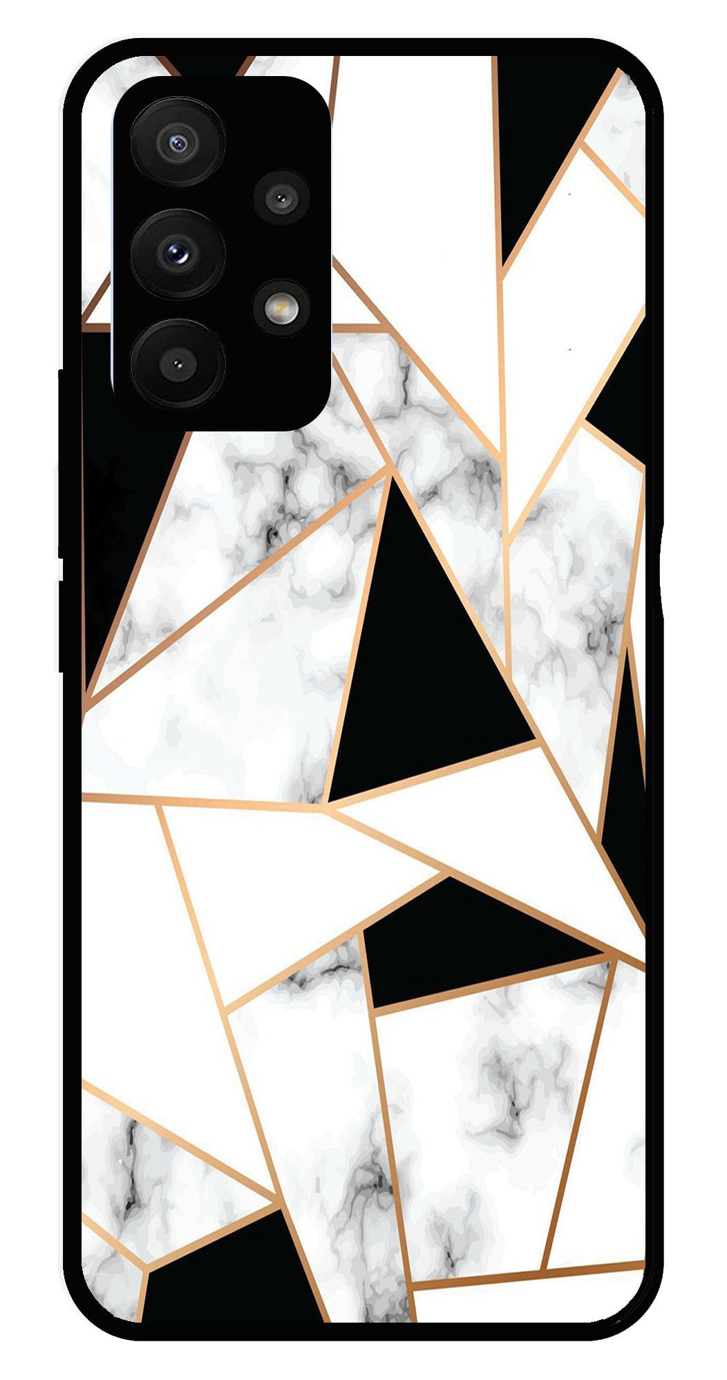 Marble Design2 Metal Mobile Case for Samsung Galaxy A23 5G   (Design No -08)