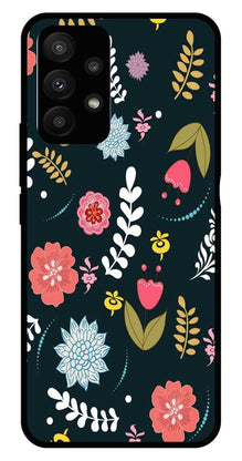 Floral Pattern2 Metal Mobile Case for Samsung Galaxy A73 5G