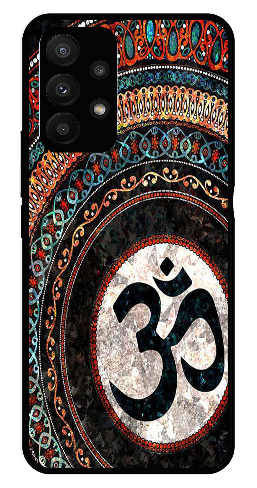 Oum Design Metal Mobile Case for Samsung Galaxy A73 5G   (Design No -15)