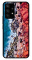 Sea Shore Metal Mobile Case for Samsung Galaxy A73 5G   (Design No -18)