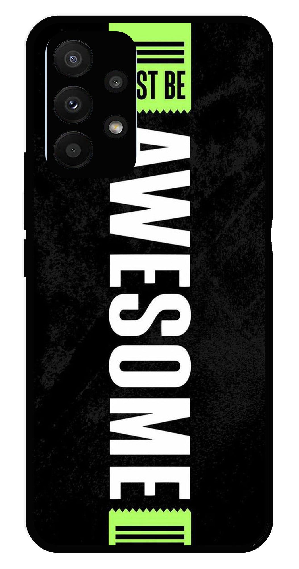 Awesome Metal Mobile Case for Samsung Galaxy A23 5G   (Design No -33)