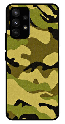 Army Pattern Metal Mobile Case for Samsung Galaxy A23 5G