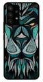 Lion Pattern Metal Mobile Case for Samsung Galaxy A73 5G   (Design No -40)