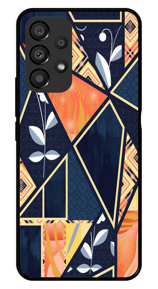 Marble Design Metal Mobile Case for Samsung Galaxy A33 5G   (Design No -07)