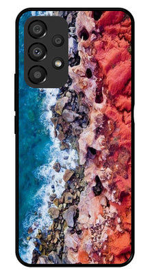 Sea Shore Metal Mobile Case for Samsung Galaxy A33 5G