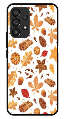 Autumn Leaf Metal Mobile Case for Samsung Galaxy A33 5G