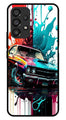 Vintage Car Metal Mobile Case for Samsung Galaxy A33 5G   (Design No -29)