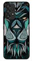 Lion Pattern Metal Mobile Case for Samsung Galaxy A33 5G   (Design No -40)